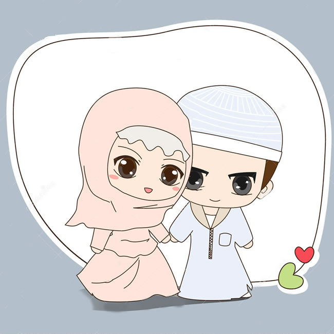 muslim-wedding-dress-cute-cartoon-couple-costume-41037000.jpg